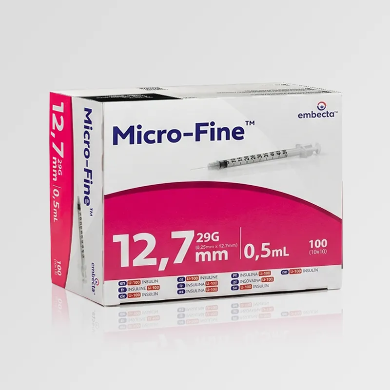 BD Micro-Fine+ Penkanyle 0,5ml 29G